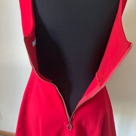 Red Kimchi Blue Heart Of The Ocean Fit + Flare Mini Dress  8442 - Picture 5 of 14